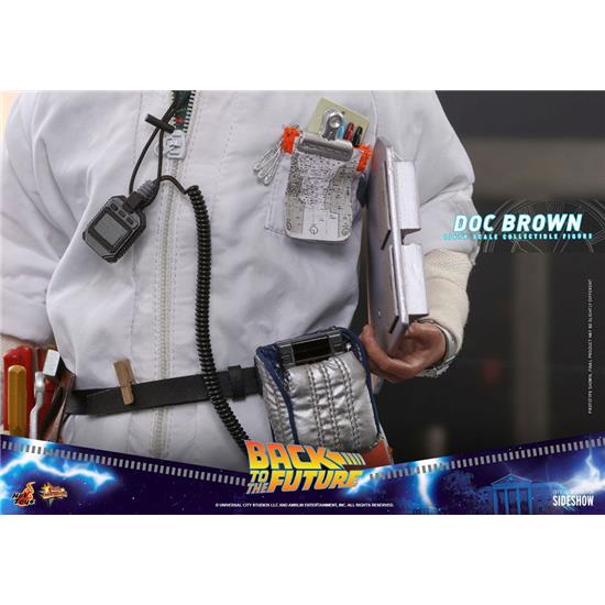 Back To The Future: Doc Brown Movie Masterpiece Action Figure 1/6 30 cm