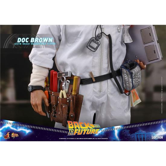 Back To The Future: Doc Brown Movie Masterpiece Action Figure 1/6 30 cm