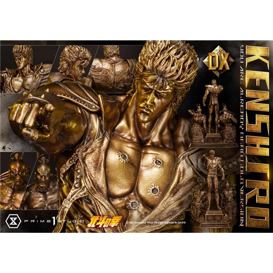 Manga & Anime: Kenshiro You Are Already Dead Deluxe Gold Version Statue 1/4 71 cm