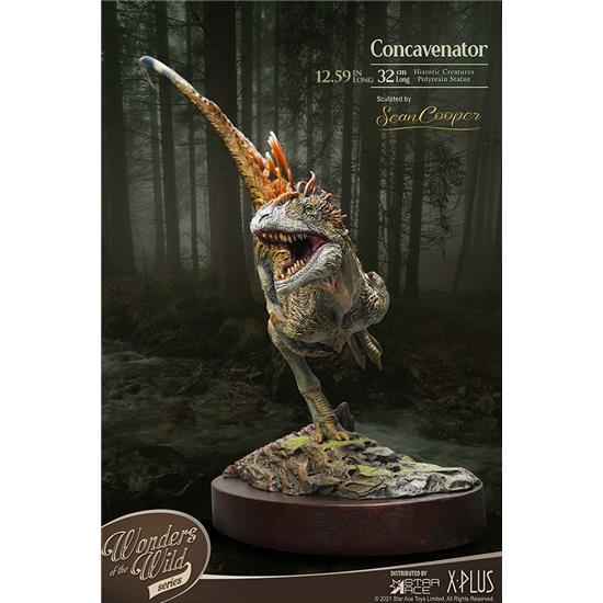 Wonders of the Wild: Concavenator Deluxe Version Statue 25 cm