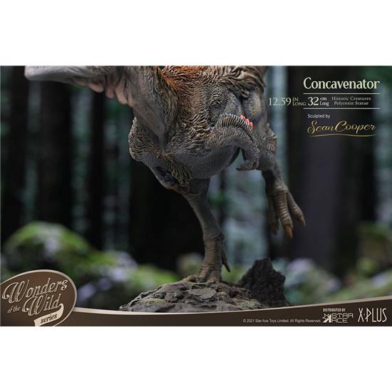 Wonders of the Wild: Concavenator Deluxe Version Statue 25 cm