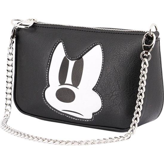 Disney: Mickey Mouse Angry Face Shoulder Bag with Metal Chain