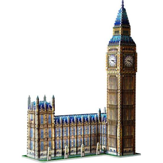 Byer og Bygninger: Big Ben 3D Puslespil 890 brikker