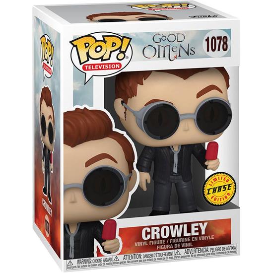Good Omens: Crowley POP! TV Vinyl Figur (#1078) - CHASE