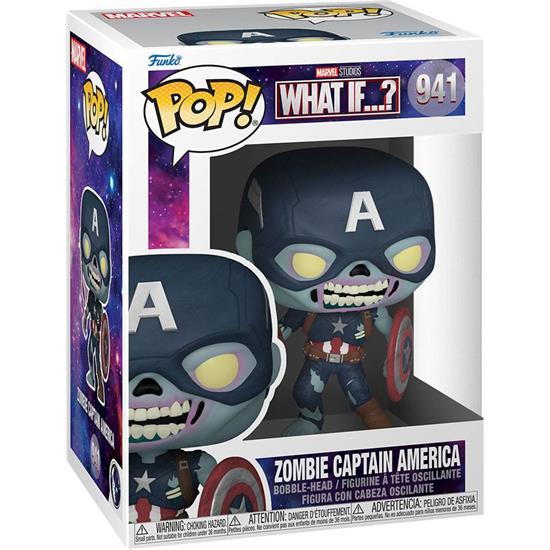 What If...: Zombie Captain America POP! TV Vinyl Figur (#941)