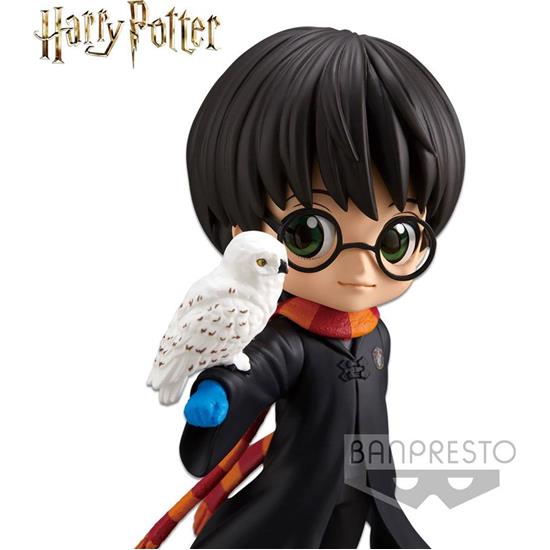 Harry Potter: Harry Potter with Hedwig Ver. A Q Posket Mini Figure 14 cm