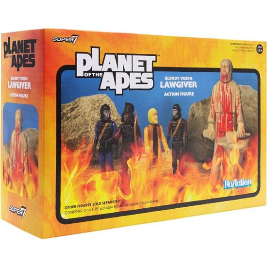 Planet of the Apes: Lawgiver (Bloody) ReAction Action Figure 14 cm