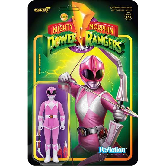 Power Rangers: Pink Ranger ReAction Action Figure 10 cm