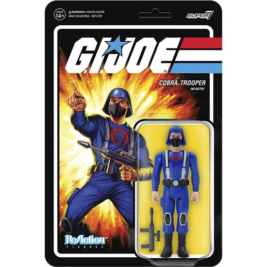GI Joe: Cobra Trooper H-back (Pink) ReAction Action Figure 10 cm