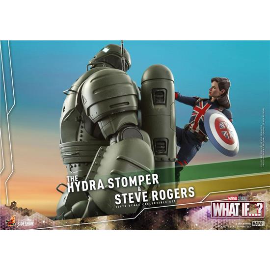 What If...: Steve Rogers & The Hydra Stomper Action Figures 1/6 28 - 56 cm