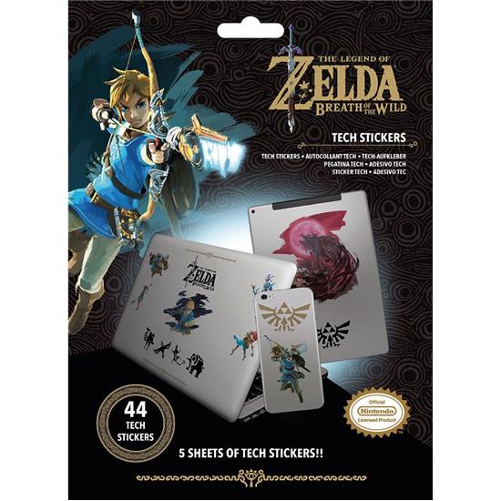 Zelda: Legend of Zelda Tech Stickers 44 Klistermærker