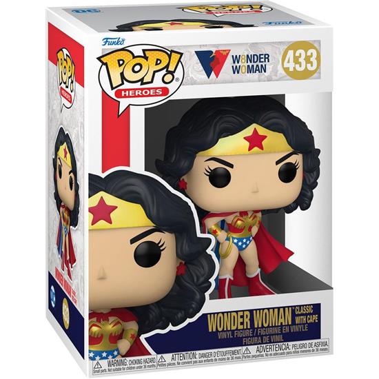 DC Comics: Wonder Woman 80th Anniversary POP! Heroes Vinyl Figur (#433)