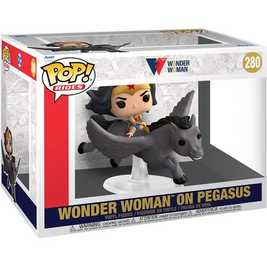 DC Comics: Wonder Woman on Pegasus POP! Rides Vinyl Figur 15 cm