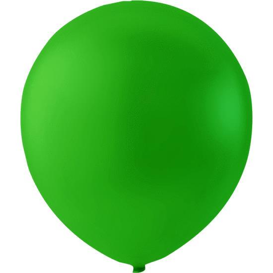 Diverse: Limegrøn Latex balloner 31 cm 25 styk