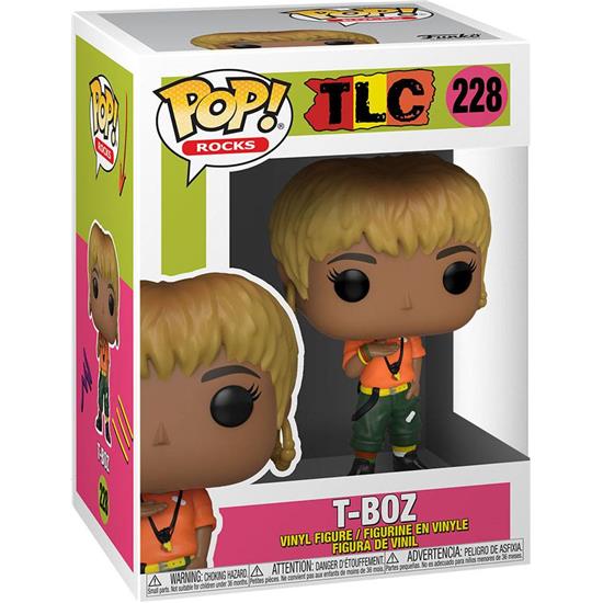 TLC: T-Boz POP! Rocks Vinyl Figur (#228)