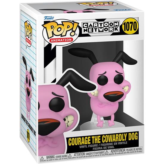 Courage the Cowardly Dog: Courage POP! Animation Vinyl Figur (#1070)