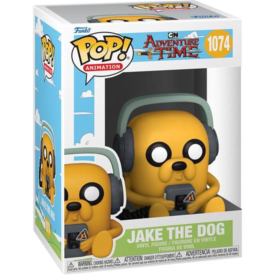 Adventure Time: Jake with Cassette Player POP! Animation Vinyl Figur (#1074)