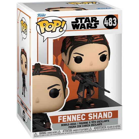 Star Wars: Fennec Shand POP! TV Vinyl Figur (#483)