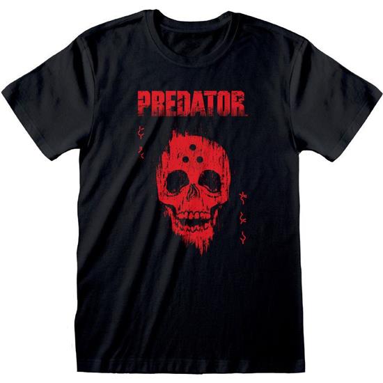 Predator: Predator Red Distressed Skull T-Shirt
