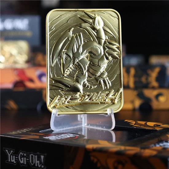 Yu-Gi-Oh: Blue Eyes Toon Dragon (gold plated) Replica Card