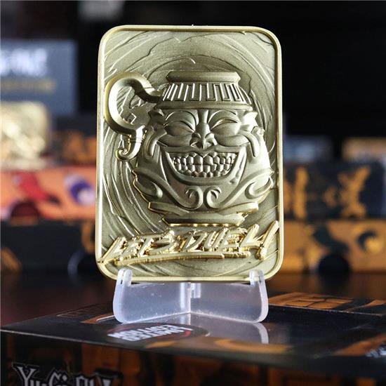 Yu-Gi-Oh: Pot of Greed (gold plated) Replica Card