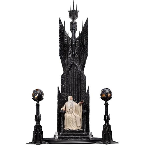 Lord Of The Rings: Saruman the White on Throne Statue 1/6 110 cm