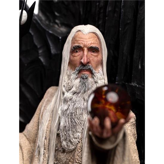 Lord Of The Rings: Saruman the White on Throne Statue 1/6 110 cm