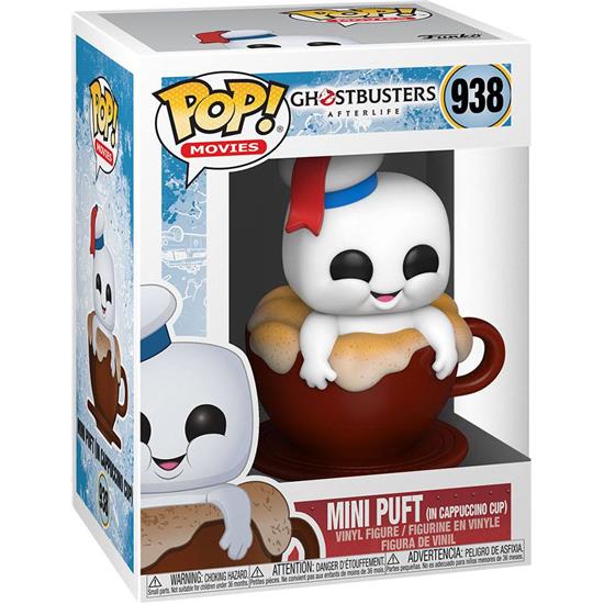Ghostbusters: Mini Puff in Cappuccino Mug POP! Movies Vinyl Figur (#938)