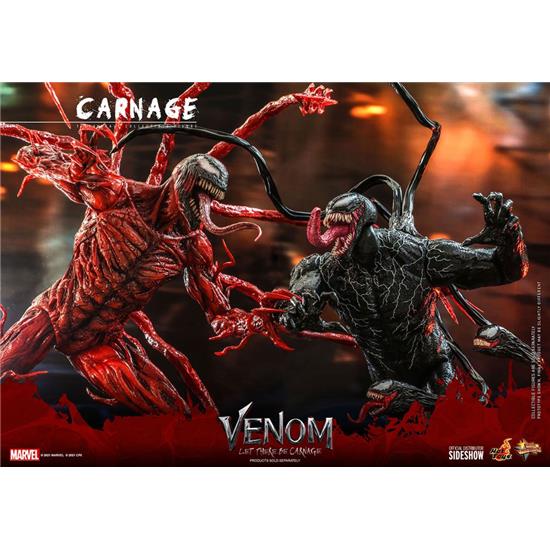 Marvel: Carnage Deluxe Version Movie Masterpiece Series Action Figure 1/6 43 cm