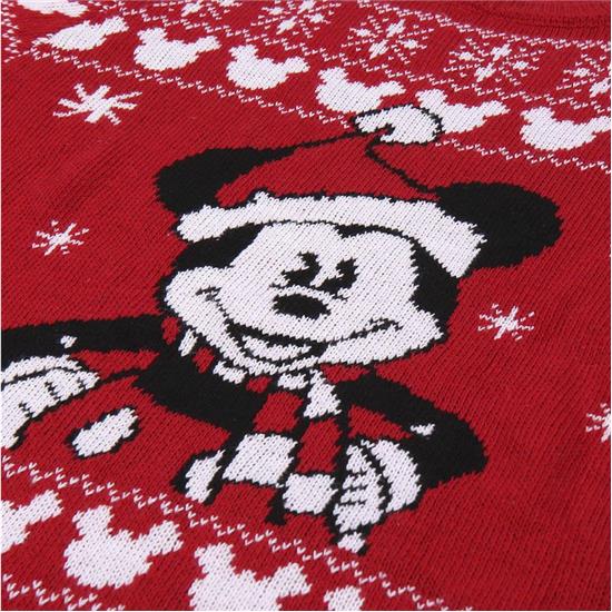 Jul: Mickey Strikket Jule Sweater