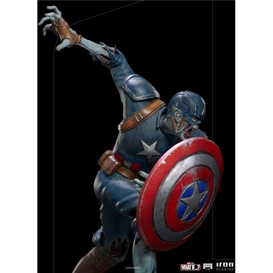 What If...: Captain America Zombie Art Scale Statue 1/10 22 cm