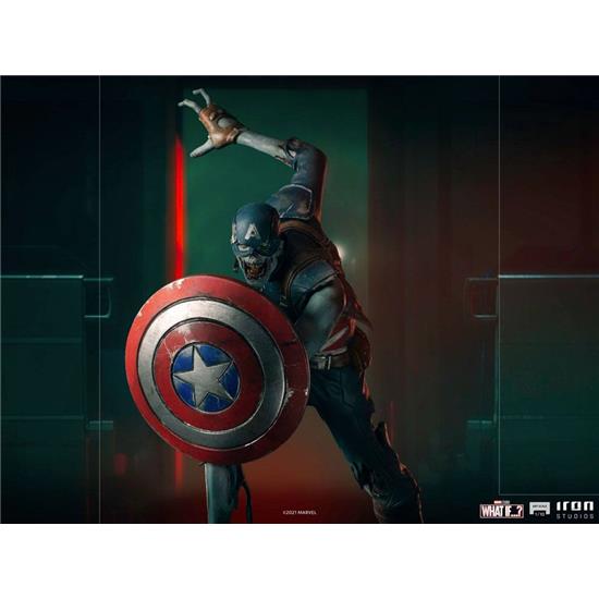 What If...: Captain America Zombie Art Scale Statue 1/10 22 cm