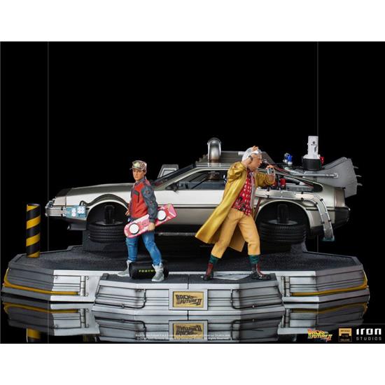 Back To The Future: Full Set Deluxe Art Scale Statues 1/10 58 cm