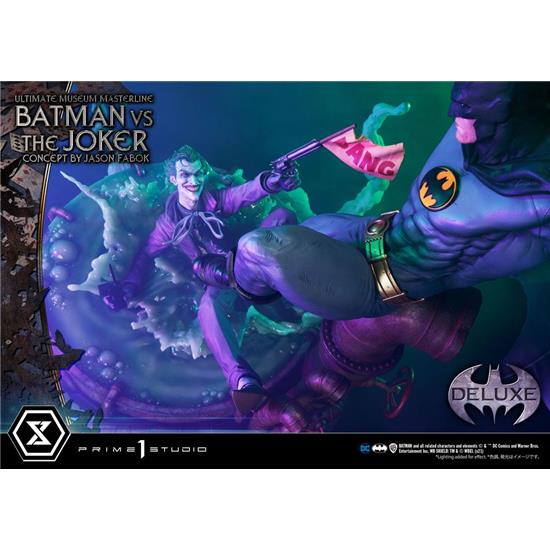 Batman: Batman vs. The Joker by Jason Fabok Deluxe Bonus Version Statue 1/3 85 cm