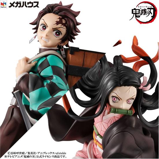Manga & Anime: Kamado Brother & Sister GEMS Series Statues 13 - 17 cm