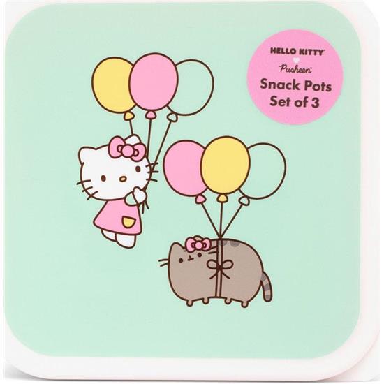 Pusheen: Pusheen and Hello Kitty Snack Box Set