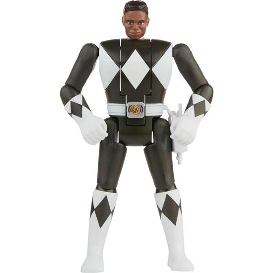 Power Rangers: Black Ranger Zack Retro Collection Action Figure 10 cm