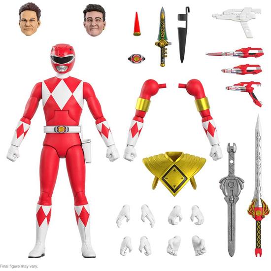 Power Rangers: Red Ranger Ultimates Action Figure 18 cm