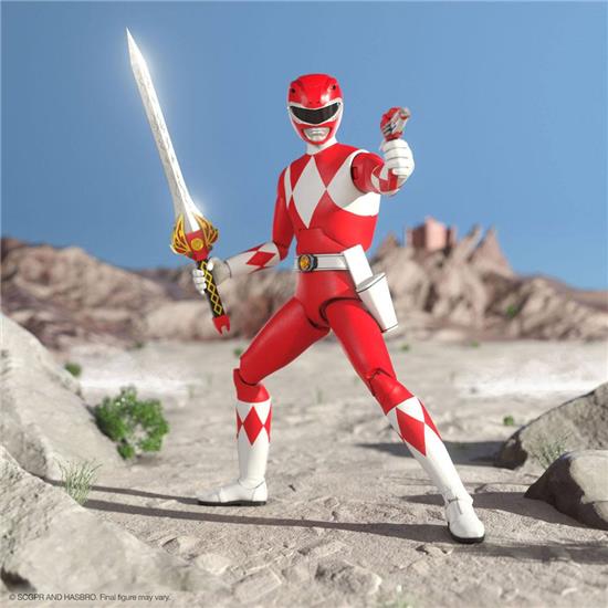 Power Rangers: Red Ranger Ultimates Action Figure 18 cm