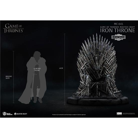Game Of Thrones: Iron Throne Master Craft Statue 41 cm