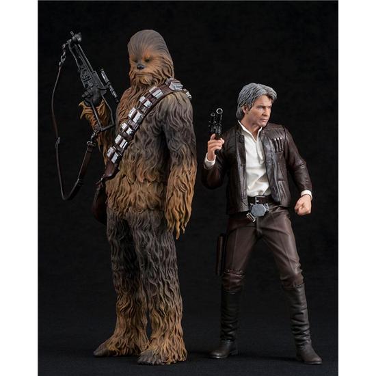 Star Wars: Han Solo & Chewbacca ARTFX+ Statue 1/10 2-Pak