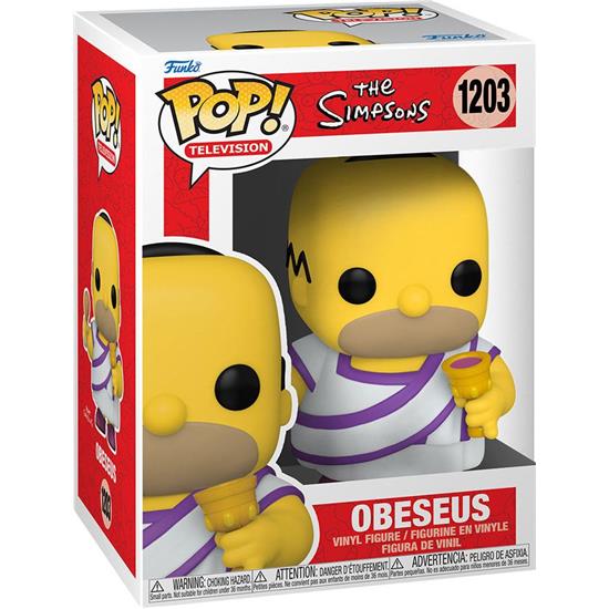 Simpsons: Obeseus the Wide POP! TV Vinyl Figur (#1203)