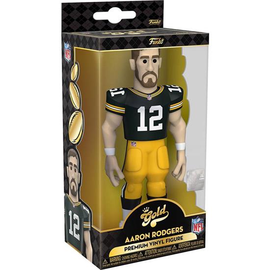 NFL: Aaron Rodgers (Packers) Vinyl Gold Figur 13 cm