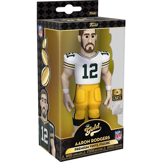 NFL: Aaron Rodgers (Packers) Vinyl Gold Figur 13 cm
