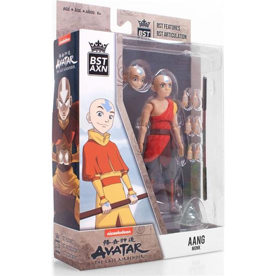 Avatar: The Last Airbender: Aang Monk BST AXN Action Figure 13 cm