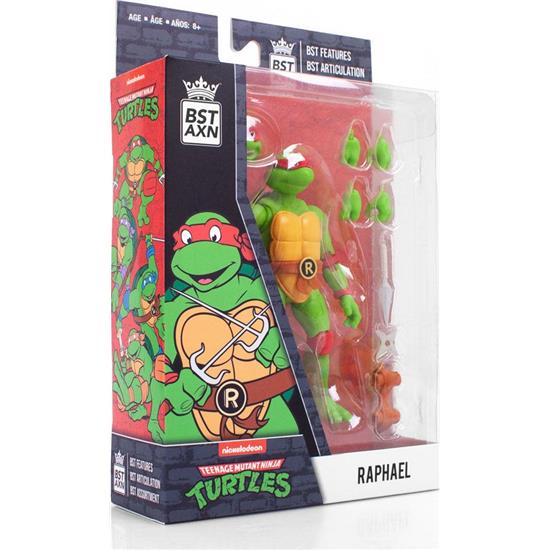 Ninja Turtles: Raphael BST AXN Action Figure 13 cm