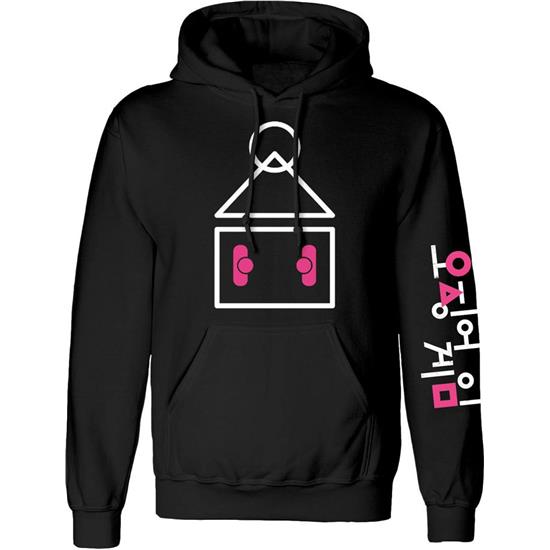 Squid Game: Squid Game Symbol and Logo Hooded Sweater