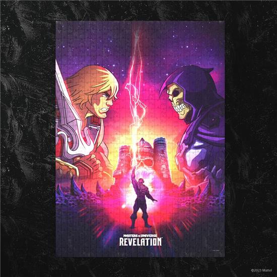 Masters of the Universe (MOTU): He-Man and Skeletor (Revelation&trade) Puslespil 1000 brikker