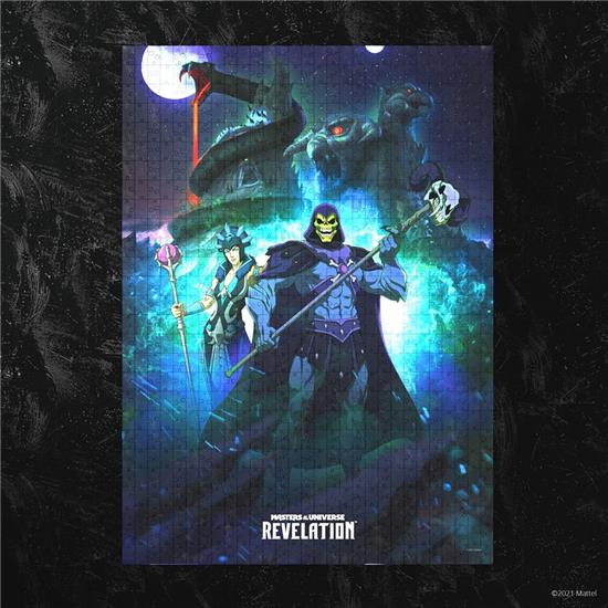 Masters of the Universe (MOTU): Skeletor and Evil-Lyn (Revelation&trade) Puslespil 1000 brikker