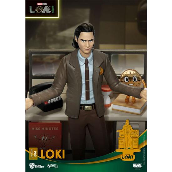 Loki: Loki Closed Box Version Diorama 16 cm